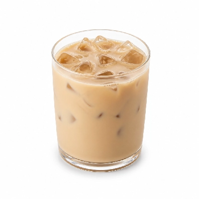 Dunkin' Donuts Espresso Beverages Old Fashioned Butter Pecan Iced Latte with Skim Milk Small
