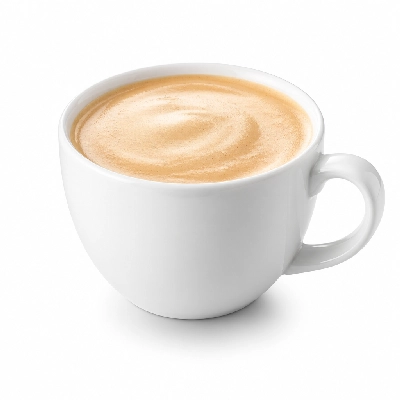 Dunkin' Donuts Girl Scouts Coconut Caramel Inspired Hot Coffee with Cream Large