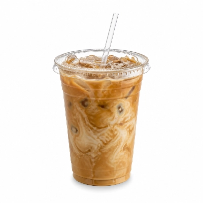 Dunkin' Donuts Girl Scouts Coconut Caramel Inspired Iced Coffee Medium
