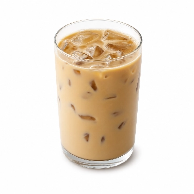 Dunkin' Donuts Girl Scouts Coconut Caramel Inspired Iced Latte with Milk Large
