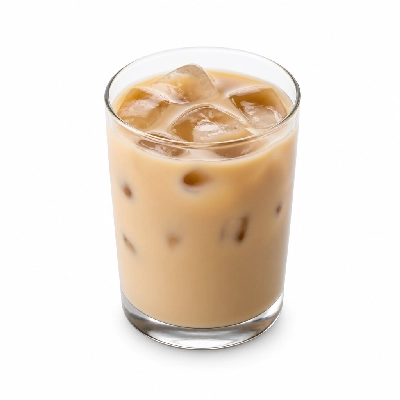 Dunkin' Donuts Girl Scouts Coconut Caramel Inspired Iced Latte with Milk Small