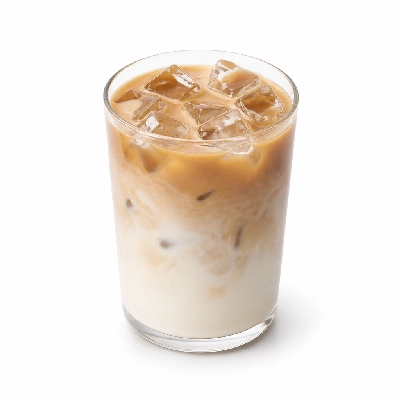 Dunkin' Donuts Girl Scouts Coconut Caramel Inspired Iced Macchiato with Skim Milk Medium