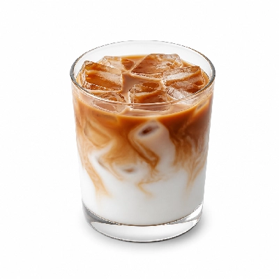 Dunkin' Donuts Girl Scouts Coconut Caramel Inspired Iced Macchiato with Skim Milk Small