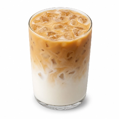 Dunkin' Donuts Girl Scouts Coconut Caramel Inspired Iced Macchiato with Whole Milk Large