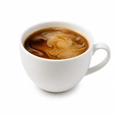 Dunkin' Donuts Girl Scouts Peanut Butter Cookie Inspired Hot Coffee with Cream Extra Large