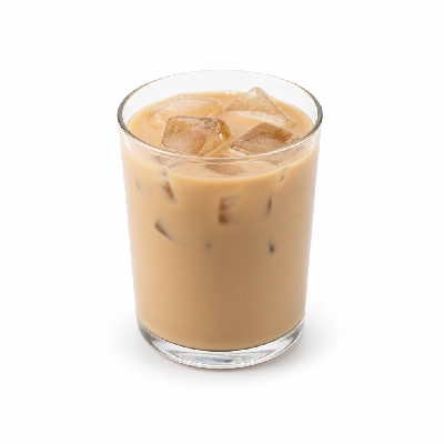 Dunkin' Donuts Girl Scouts Peanut Butter Cookie Inspired Iced Coffee with Cream Small