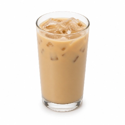 Dunkin' Donuts Girl Scouts Peanut Butter Cookie Inspired Iced Latte with Skim Milk Medium