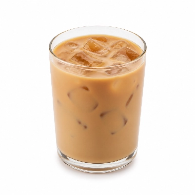 Dunkin' Donuts Girl Scouts Peanut Butter Cookie Inspired Iced Latte with Whole Milk Large