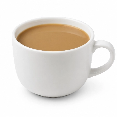 Dunkin' Donuts Girl Scouts Thin Mints Inspired Hot Coffee with Cream Large