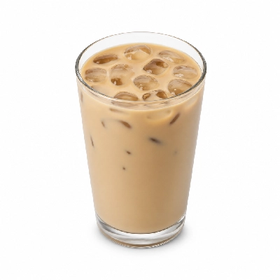 Dunkin' Donuts Girl Scouts Thin Mints Inspired Iced Coffee with Cream Large