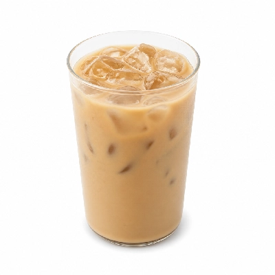 Dunkin' Donuts Girl Scouts Thin Mints Inspired Iced Coffee with Cream Medium