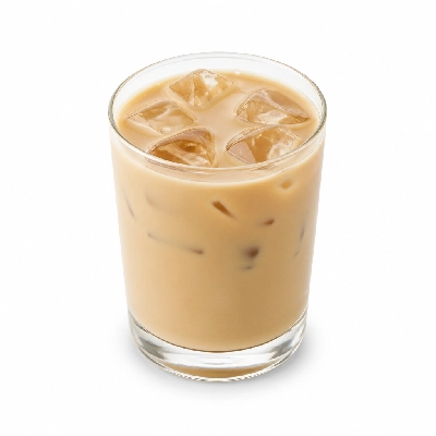 Dunkin' Donuts Girl Scouts Thin Mints Inspired Iced Coffee with Cream Small