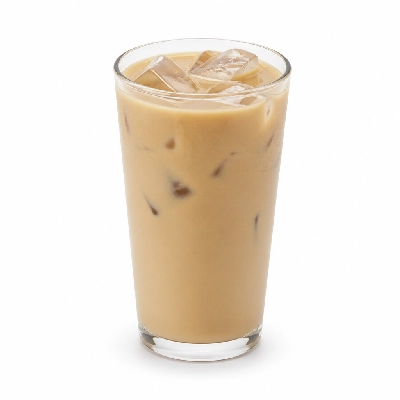 Dunkin' Donuts Girl Scouts Thin Mints Inspired Iced Latte with Milk Large