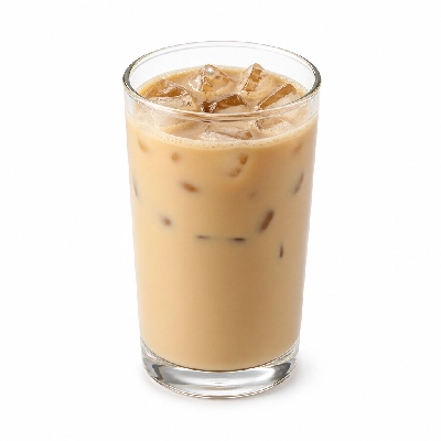 Dunkin' Donuts Girl Scouts Thin Mints Inspired Iced Latte with Skim Milk Medium