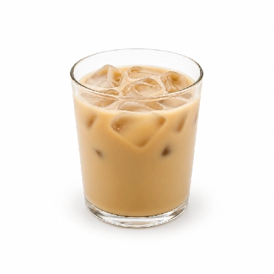 Dunkin' Donuts Girl Scouts Thin Mints Inspired Iced Latte with Skim Milk Small