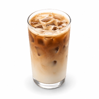 Dunkin' Donuts Girl Scouts Thin Mints Inspired Iced Macchiato with Whole Milk Large