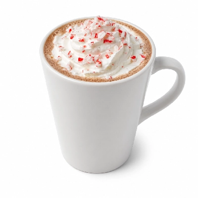 Dunkin' Donuts Hot Peppermint Mocha Large