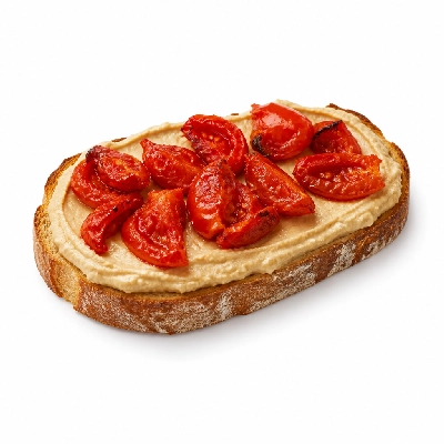 Dunkin' Donuts Hummus & Roasted Tomato Toast