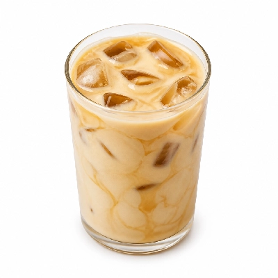 Dunkin' Donuts Iced Caramel Swirl Latte with Milk, Large