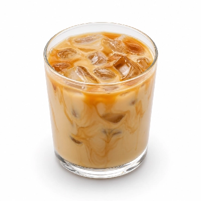 Dunkin' Donuts Iced Caramel Swirl Latte with Milk, Small