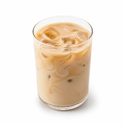 Dunkin' Donuts Iced Caramel Swirl Latte with Skim Milk Medium