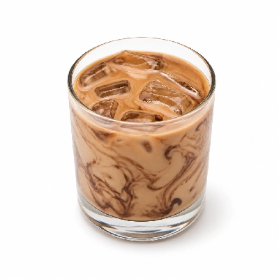 Dunkin' Donuts Iced Mocha Swirl Latte, Small