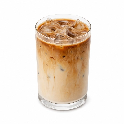 Dunkin' Donuts Iced Whole Milk Macchiato with Sweet Hazelnut Swirl Medium