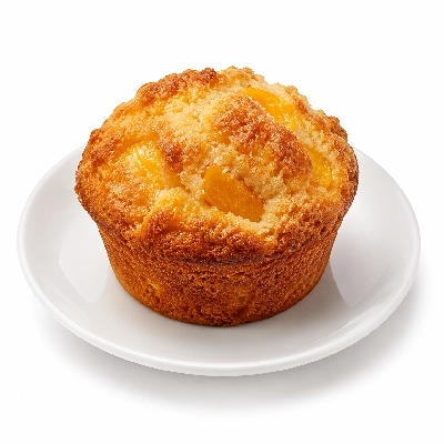 Dunkin' Donuts Muffins Peach Cobbler