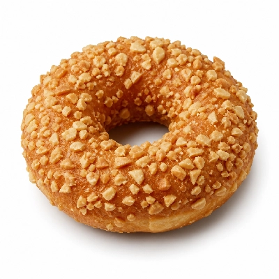 Dunkin' Donuts Peanut Donut