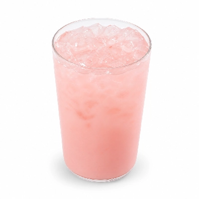 Dunkin' Donuts Pink Strawberry Coconut Refresher Large