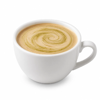 Dunkin' Donuts Pistachio Swirl Hot Coffee with Cream (Medium)