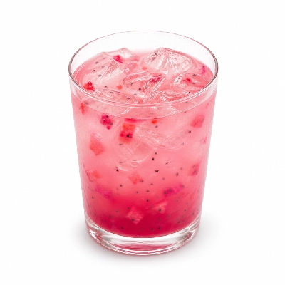 Dunkin' Donuts Strawberry Dragonfruit Lemonade Refresher Small
