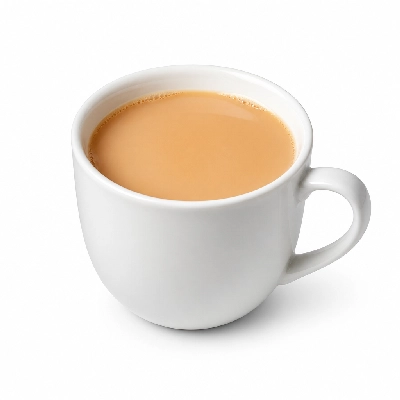 Dunkin' Donuts Tea English Breakfast with Skim Milk and Sugar
