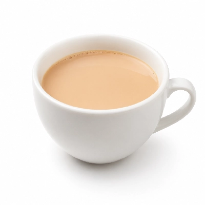 Dunkin' Donuts Tea Freshly Brewed with Skim Milk and Sugar
