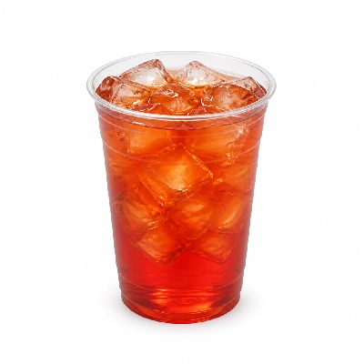 Dunkin' Donuts Tea Raspberry Flavored Sweetened Iced
