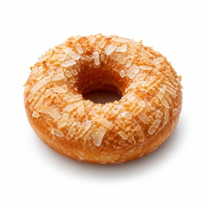 Dunkin' Donuts Toasted Coconut Donut