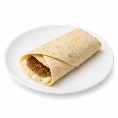 Dunkin' Donuts Wake-up Wraps Egg White Turkey Sausage Wake- Up