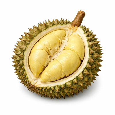 Durian fruit raw or frozen