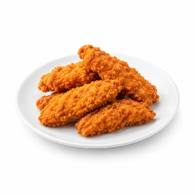 East Coast Wings + Grill 3 Buffalo Chicken Fingers Platter Breaded Medium