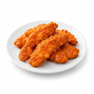 East Coast Wings + Grill 3 Buffalo Chicken Fingers Platter Breaded Mild