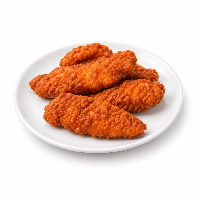 East Coast Wings + Grill 5 Buffalo Chicken Fingers Platter Breaded Mild