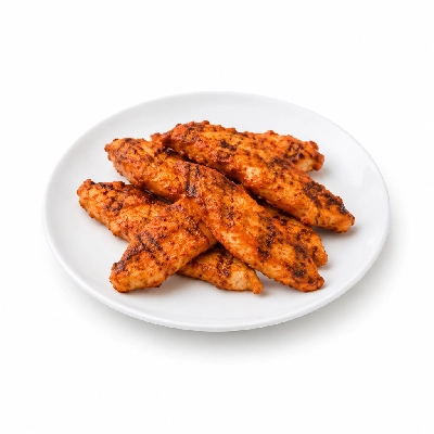 East Coast Wings + Grill 5 Buffalo Chicken Fingers Platter Grilled Mild