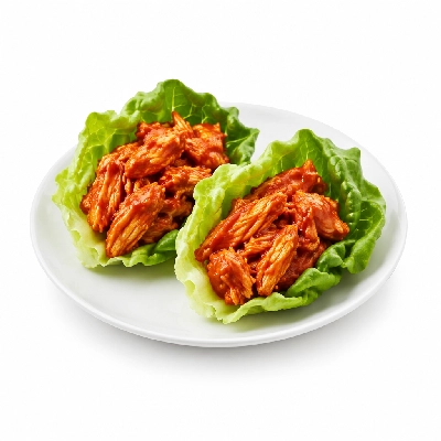 East Coast Wings + Grill Buffalo Chicken Lettuce Wraps with Lava Ranch X-Hot
