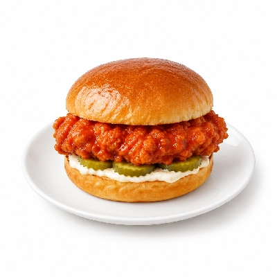East Coast Wings + Grill Buffalo Chicken Sandwich Breaded X-Hot