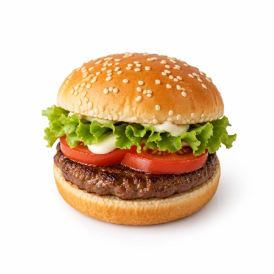 East Coast Wings + Grill Cheeseburger Includes Lettuce Mayo and Tomato