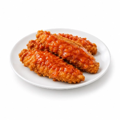 East Coast Wings + Grill Crispy Chicken Tenders with Hot Sauce