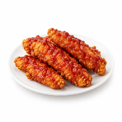 East Coast Wings + Grill Crispy Chicken Tenders with X-Hot Sauce