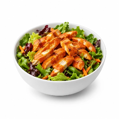 East Coast Wings + Grill Buffalo Salad with Chicken Grilled Hot