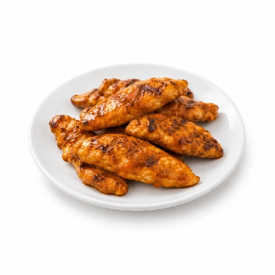 East Coast Wings + Grill Grilled Chicken Tenders with Medium Sauce