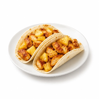 East Coast Wings + Grill Hawaiian Chicken Tacos